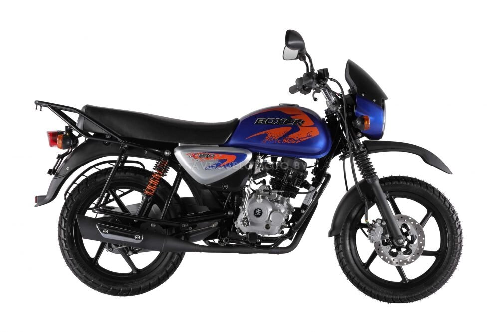 Мотоцикл BAJAJ Boxer BM 150X Disk Синий ##от компании## Интернет-магазин агро-мото-вело-техники - ##фото## 1