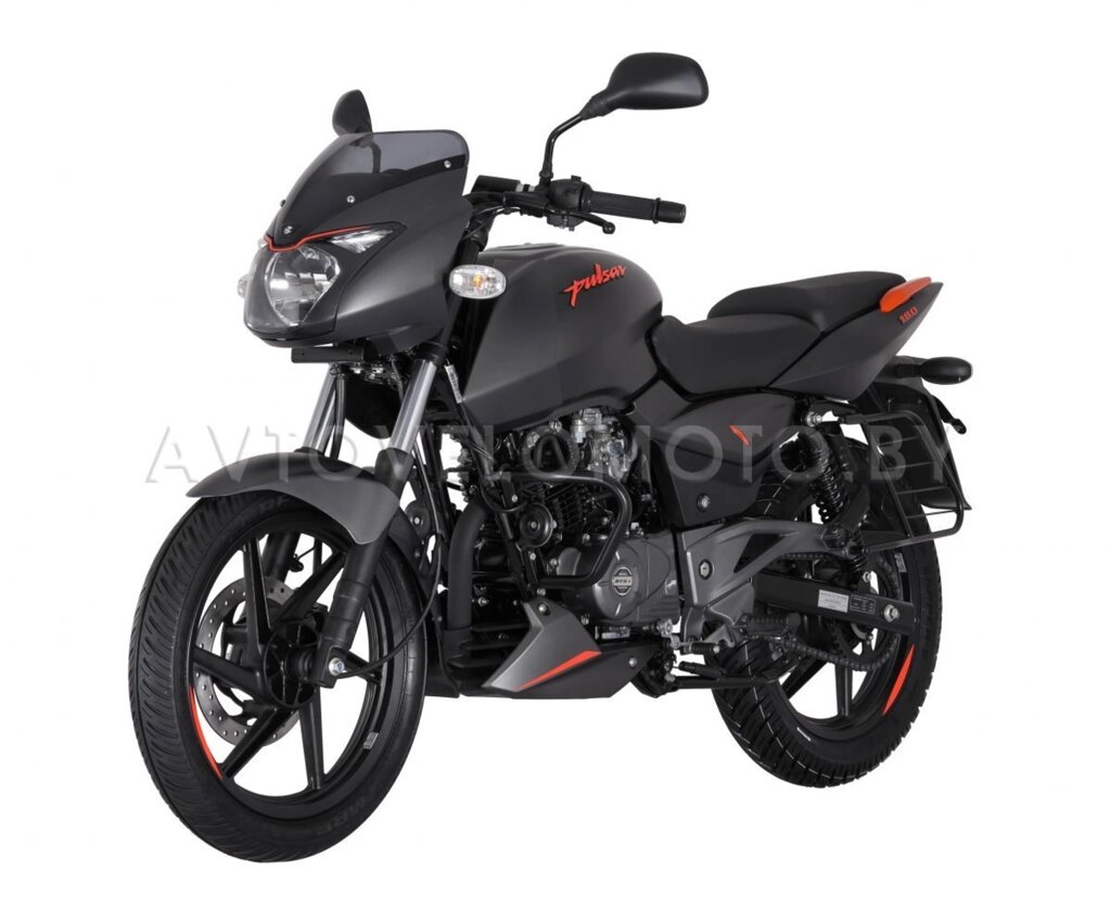Мотоцикл BAJAJ Pulsar 180F Чёрно-оранжевый + Моторамка номерн. знака ##от компании## Интернет-магазин агро-мото-вело-техники - ##фото## 1