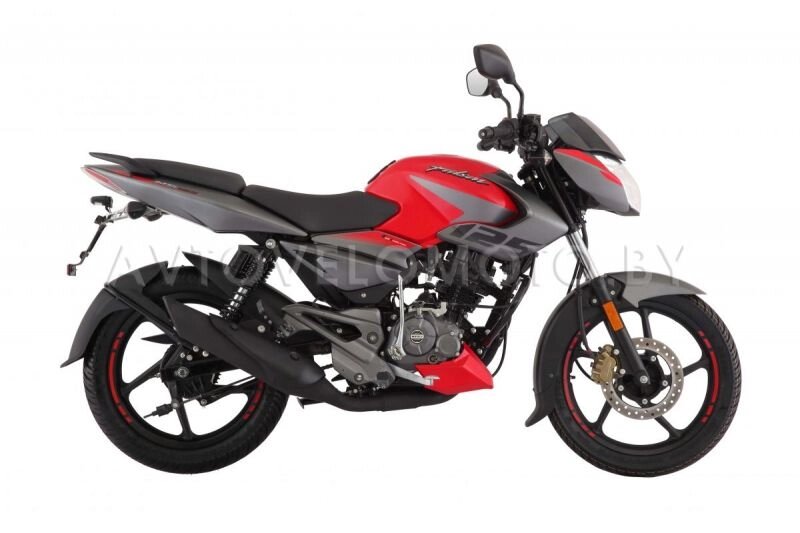 Мотоцикл BAJAJ Pulsar NS125 FI CBS - Красно-серый ##от компании## Интернет-магазин агро-мото-вело-техники - ##фото## 1