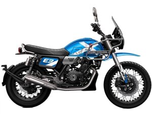 Мотоцикл cyclone RE3 scrambler (SR400-A) синий