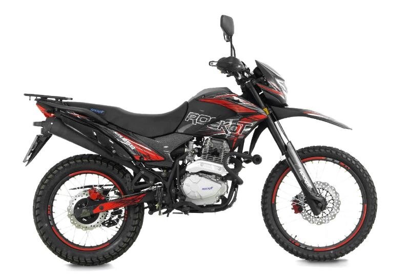 Мотоцикл эндуро ROCKOT XR250 (21/18, ЭПТС) красный от компании Интернет-магазин агро-мото-вело-техники - фото 1