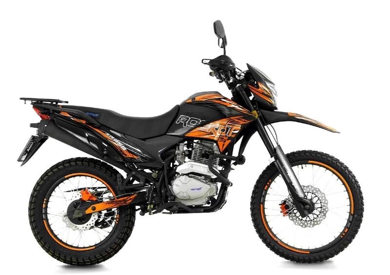 Мотоцикл эндуро ROCKOT XR250 (21/18, ЭПТС) оранжевый от компании Интернет-магазин агро-мото-вело-техники - фото 1