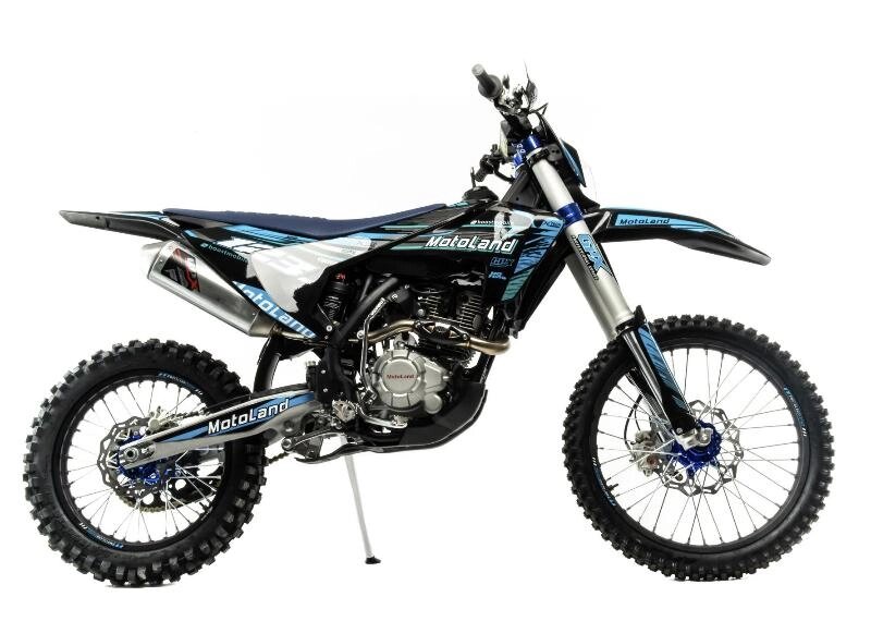 Мотоцикл Кросс Motoland XT 250 ST 21/18 (172FMM-4V) синий от компании Интернет-магазин агро-мото-вело-техники - фото 1