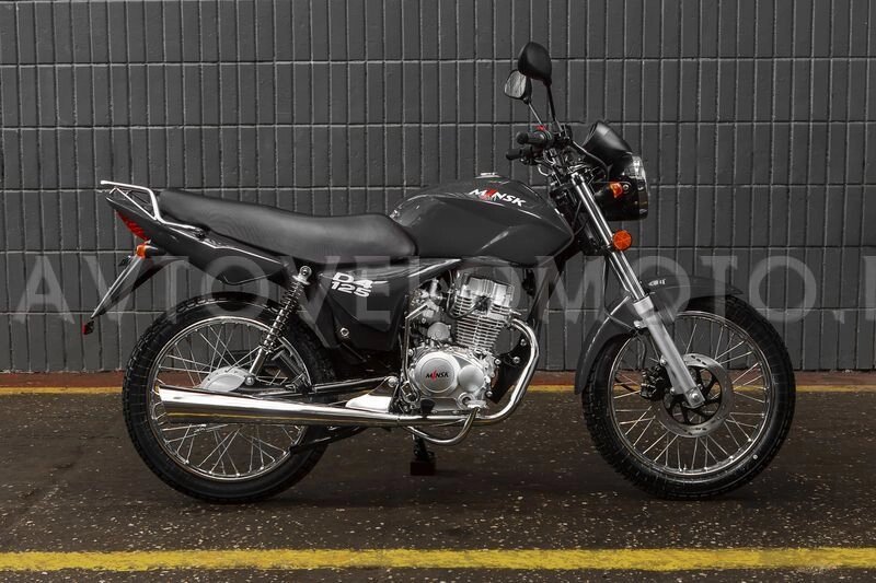 Мотоцикл Минск D4 125 серый ##от компании## Интернет-магазин агро-мото-вело-техники - ##фото## 1
