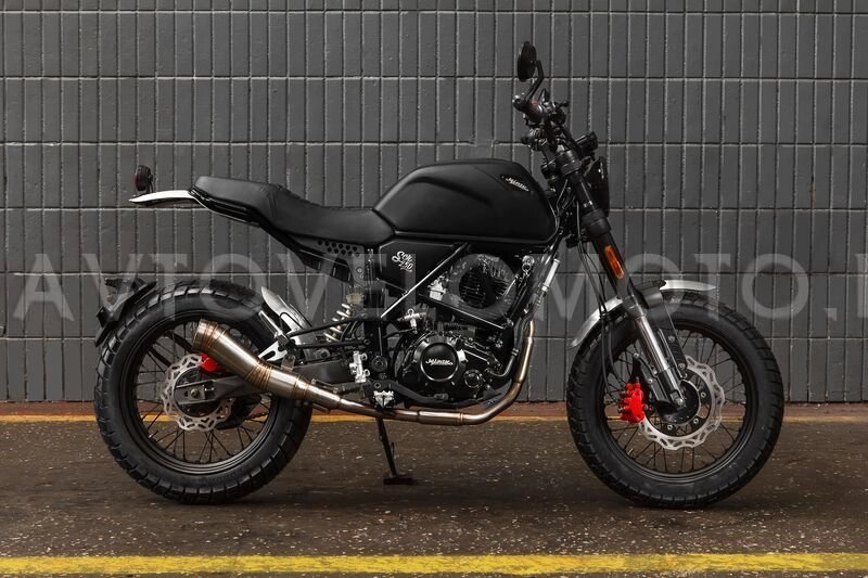 Мотоцикл Минск SCR 250 Черный + Моторамка номерн. знака + Бонус ##от компании## Интернет-магазин агро-мото-вело-техники - ##фото## 1