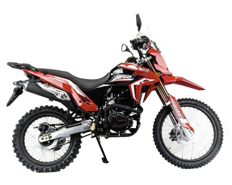 Мотоцикл Motoland GL250 ENDURO (172FMM-5/PR250) (XL250-В) красный от компании Интернет-магазин агро-мото-вело-техники - фото 1