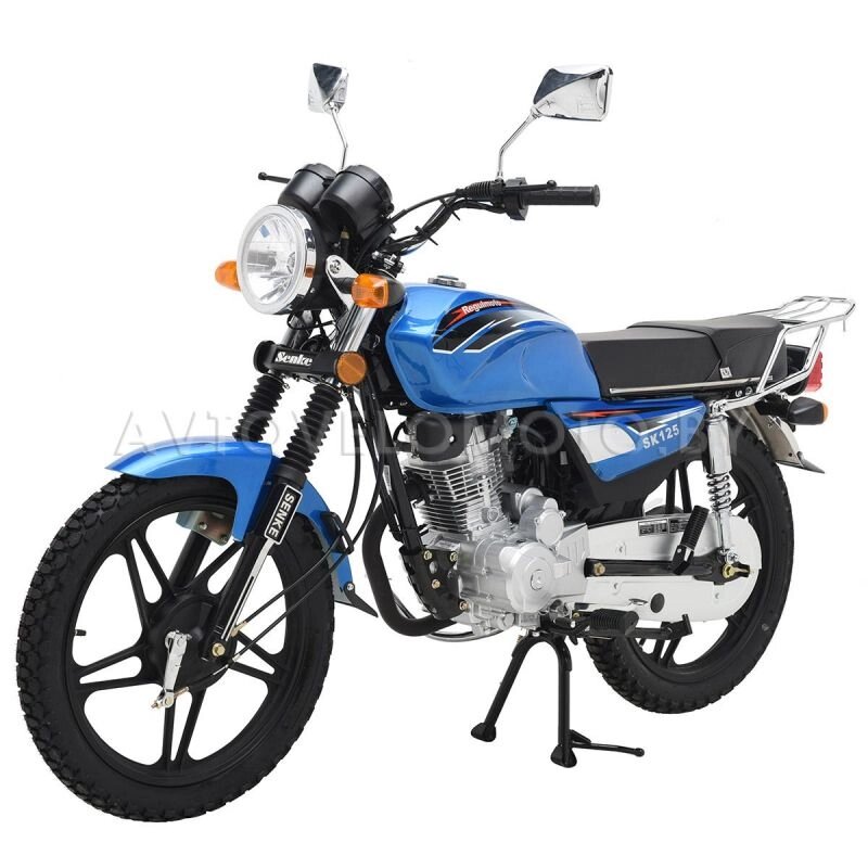 Мотоцикл Regulmoto Senke SK-125 Синий от компании Интернет-магазин агро-мото-вело-техники - фото 1