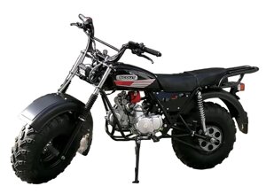 Мотоцикл СКАУТ-3-125 АП с боковым прицепом и корытом