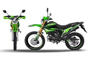 Мотоцикл Vento Enduro CG250 Зеленый