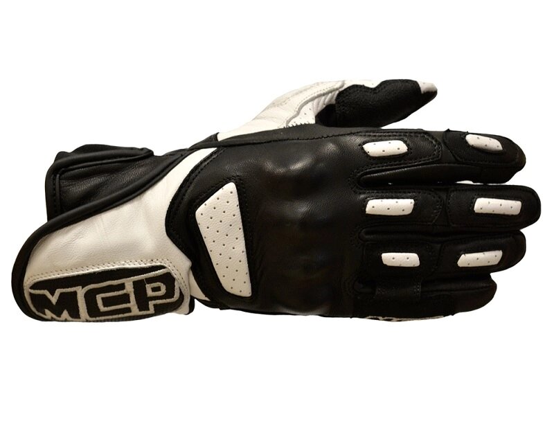 Мотоперчатки спортивные Prime (Черно-белые, L) от компании Интернет-магазин агро-мото-вело-техники - фото 1