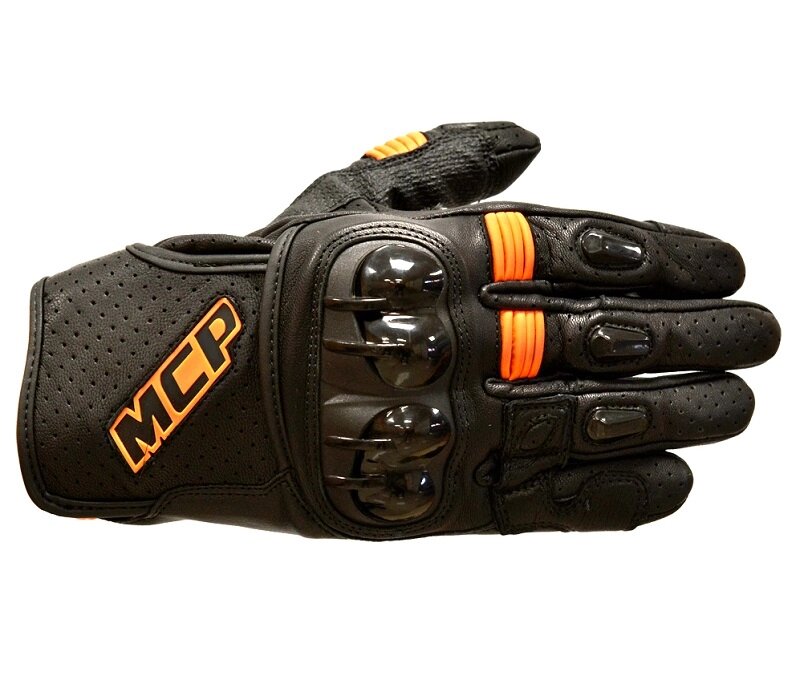 Мотоперчатки Spyder (Черно-оранжевый, L) от компании Интернет-магазин агро-мото-вело-техники - фото 1