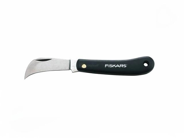 Нож садовый FISKARS изогнутый для прививок (125880) ##от компании## Интернет-магазин агро-мото-вело-техники - ##фото## 1