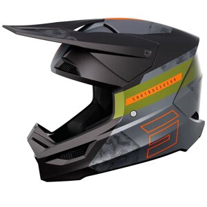 Шлем кроссовый SHOT FURIOUS PATROL черный/хаки матовый в Гомельской области от компании Интернет-магазин агро-мото-вело-техники