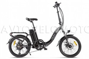 Электровелосипед VOLTECO Flex - Черно-серый