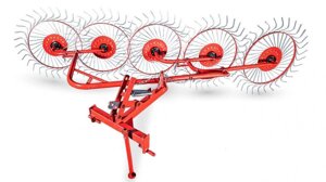 Грабли-сеноворошилки D-POL ГВН-5 (5 колес) в Гомельской области от компании Интернет-магазин агро-мото-вело-техники