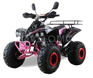 Квадроцикл MOTAX Raptor Super LUX 125 cc Черный, розовая рама в Гомельской области от компании Интернет-магазин агро-мото-вело-техники