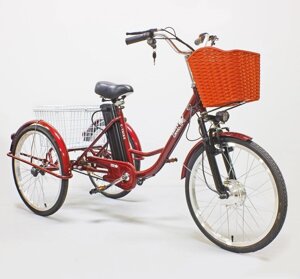 Электровелосипед GreenCamel Trike-24 R24 (250W 48V 10Ah) 7sp красный в Гомельской области от компании Интернет-магазин агро-мото-вело-техники