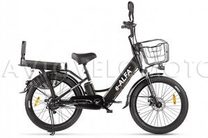Электровелосипед Eltreco e-ALFA Fat - Чёрный в Гомельской области от компании Интернет-магазин агро-мото-вело-техники