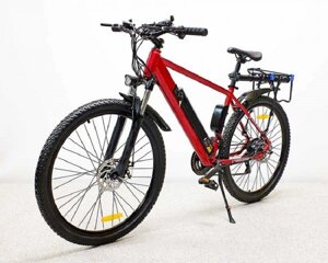 Электровелосипед GreenCamel Мустанг (R27,5 350W 36V 10Ah) 21 скорость красный