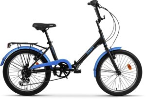 Велосипед Aist Smart 20 2.1/20 Черно-синий (2023) в Гомельской области от компании Интернет-магазин агро-мото-вело-техники