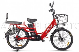 Велогибрид Eltreco e-ALFA Lux Красный + 5 Бонусов в Гомельской области от компании Интернет-магазин агро-мото-вело-техники