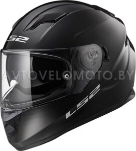 Шлем LS2 FF320 STREAM EVO Solid Черный глянцевый в Гомельской области от компании Интернет-магазин агро-мото-вело-техники