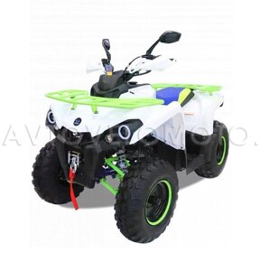 Квадроцикл бензиновый MOTAX ATV  Grizlik 200 NEW бело-зеленый в Гомельской области от компании Интернет-магазин агро-мото-вело-техники