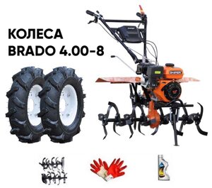 Мотоблок SKIPER SP-850S (колеса 4х8) + Фреза + 2 Бонуса