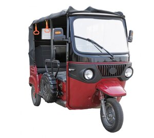 Электротрицикл Rutrike Рикша NEW 60V1000W Красный