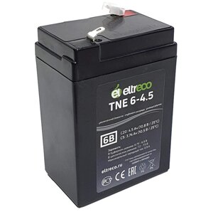 Тяговый аккумулятор Eltreco TNE6-4.5 (6V 4.5A/H C20)