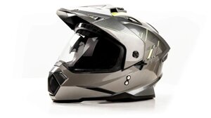 Мотошлем Hizer J6802 Gray/lemon в Гомельской области от компании Интернет-магазин агро-мото-вело-техники