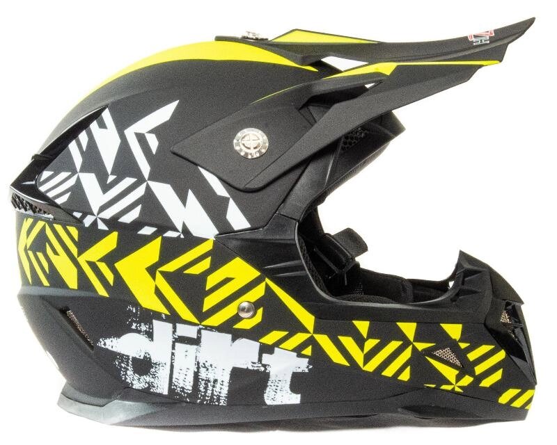 Шлем мото кроссовый HIZER 211 от компании Интернет-магазин агро-мото-вело-техники - фото 1