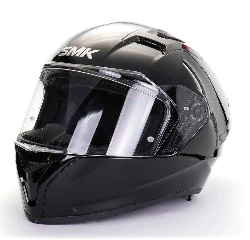 Шлем SMK STELLAR BLACK от компании Интернет-магазин агро-мото-вело-техники - фото 1