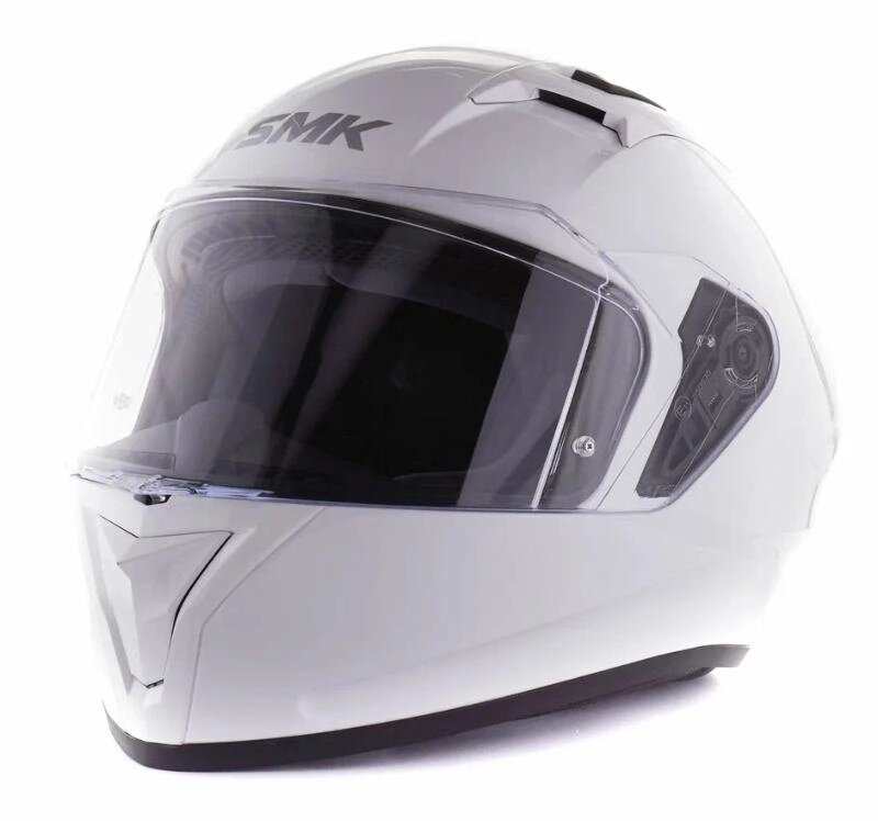 Шлем SMK STELLAR WHITE от компании Интернет-магазин агро-мото-вело-техники - фото 1