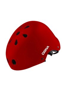 Шлем велосипедный Cigna TS-12 (красный, 54-57см)