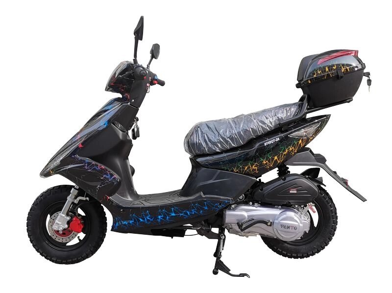 Скутер VENTO Corsa black shinning ##от компании## Интернет-магазин агро-мото-вело-техники - ##фото## 1