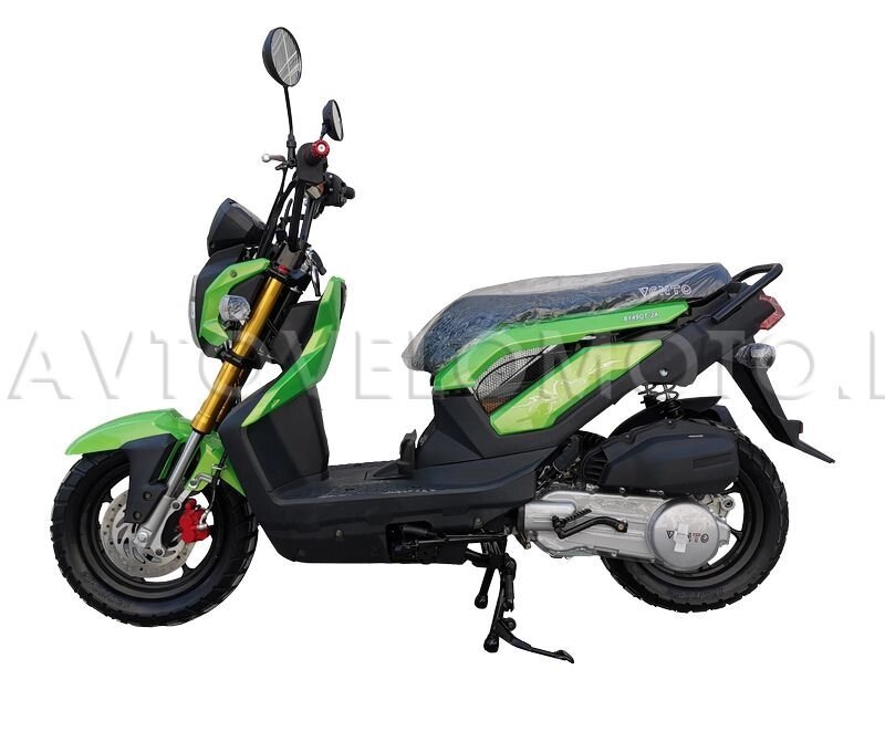 Скутер VENTO Naked зеленый от компании Интернет-магазин агро-мото-вело-техники - фото 1