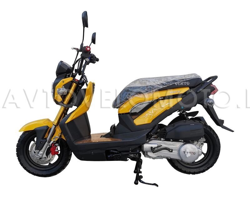 Скутер VENTO Naked желтый от компании Интернет-магазин агро-мото-вело-техники - фото 1