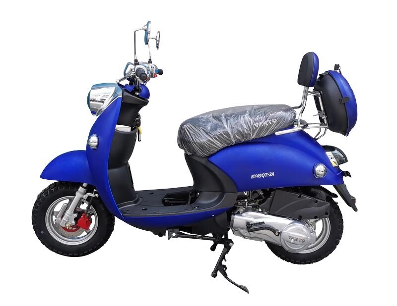 Скутер VENTO Retro синий от компании Интернет-магазин агро-мото-вело-техники - фото 1