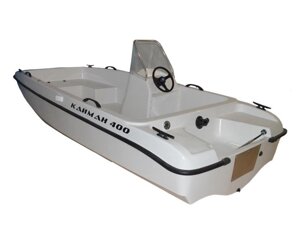 Стеклопластиковая лодка АНТАЛ Кайман 400