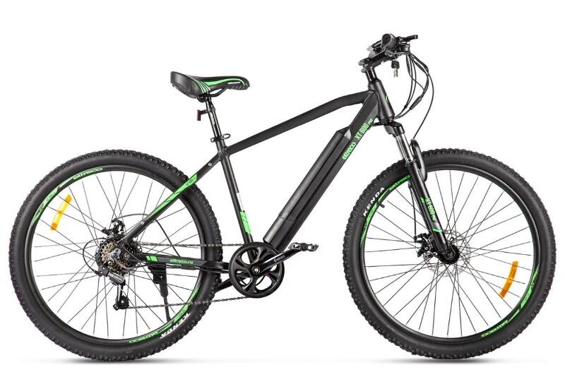 Велогибрид Eltreco XT 600 Pro Черно-зеленый от компании Интернет-магазин агро-мото-вело-техники - фото 1
