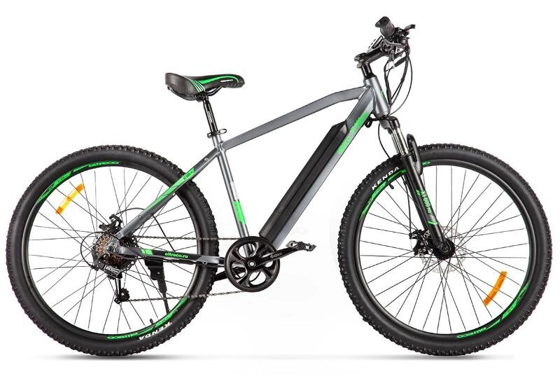 Велогибрид Eltreco XT 600 Pro Серо-зеленый от компании Интернет-магазин агро-мото-вело-техники - фото 1