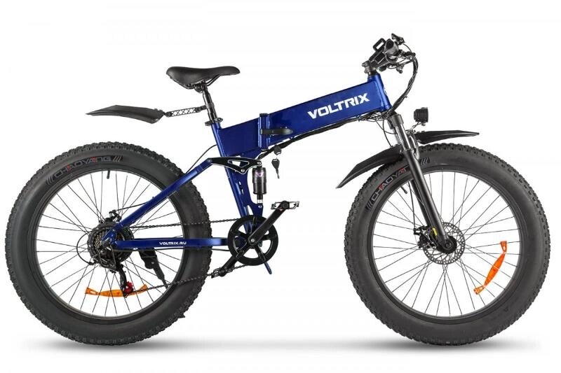 Велогибрид VOLTRIX Bizon Синий от компании Интернет-магазин агро-мото-вело-техники - фото 1