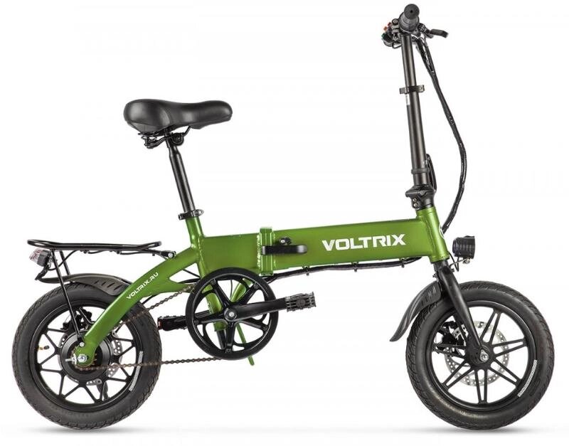 Велогибрид VOLTRIX VCSB Зеленый от компании Интернет-магазин агро-мото-вело-техники - фото 1