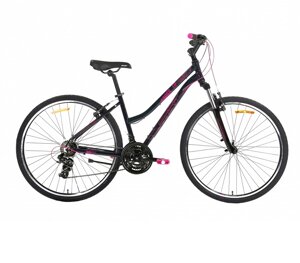 Велосипед AIST CROSS 1.0 W черный, рама 17