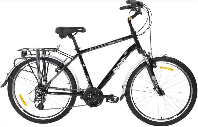 Велосипед AIST Cruiser 2.0 Черный 16,5 от компании Интернет-магазин агро-мото-вело-техники - фото 1