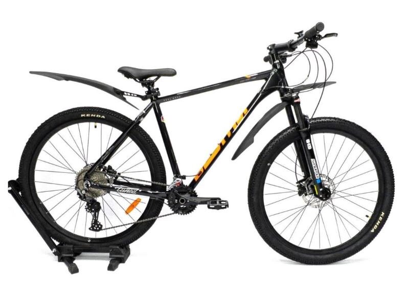 Велосипед горный GESTALT D943/29-21 (22SP AL SHIMANO) Black Orange от компании Интернет-магазин агро-мото-вело-техники - фото 1