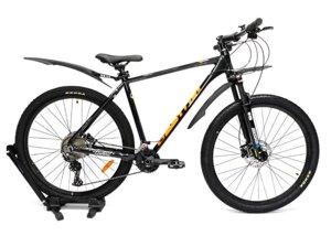 Велосипед горный gestalt D943/29-21 (22SP AL shimano) black orange