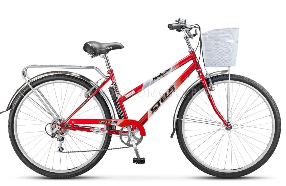 Велосипед Stels Navigator 350 Lady 28" - Красный от компании Интернет-магазин агро-мото-вело-техники - фото 1