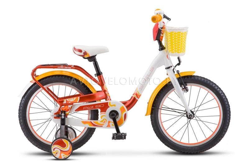 Велосипед Stels Pilot 190 18 - Красно-жёлтый от компании Интернет-магазин агро-мото-вело-техники - фото 1